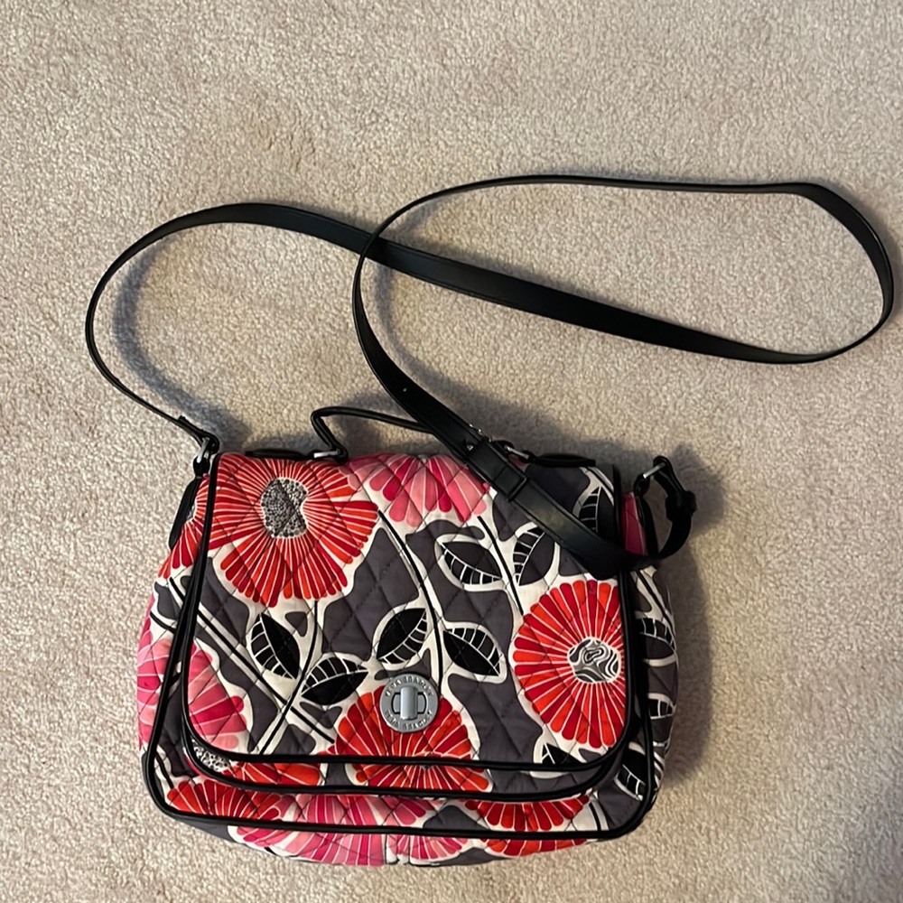Vera Bradley, floral, print purse